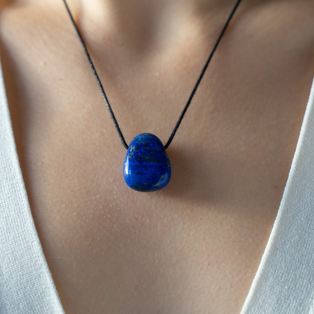 Pendentif Lapis-Lazuli - "Authenticité & Paix Intérieure"